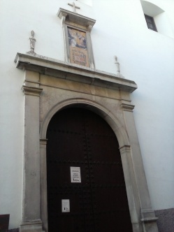Portada de la Iglesia del convento de San Bernardo. Albaicín. Foto: Francisco López