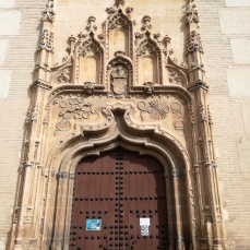 Monasterio de Santa Isabel la Real. Portada de la Iglesia. Albaicín. Foto: Francisco López