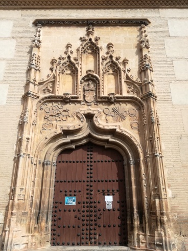 Monasterio de Santa Isabel la Real. Portada de la Iglesia. Albaicín. Foto: Francisco López
