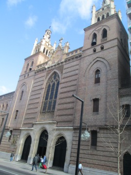 Iglesia del Sagrado Corazón "Jesuitas". Gran Vía. Granada. Foto: Francisco López