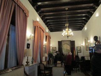 Palacio Müller. Salón inferior. Granada. Foto: francisco López