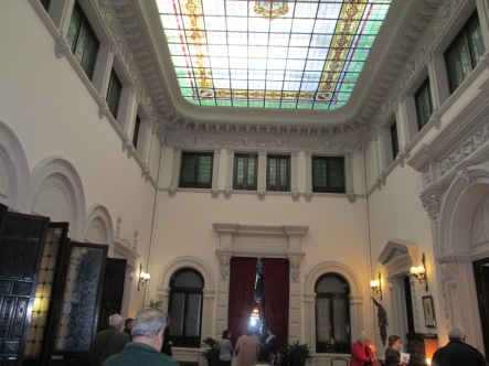 Palacio Müller.Salón superior, antiguo patio. Granada. Foto: Francisco López