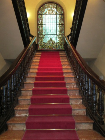 Palacio Müller. Escalera principal. Granada. Foto: Francisco López