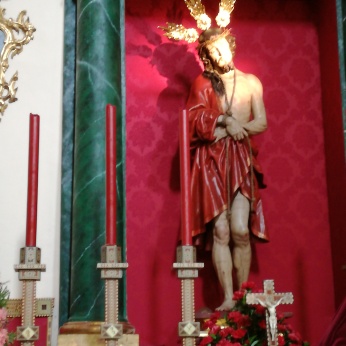 Cristo de la Sentencia de José de Mora. San Pedro y San Pablo