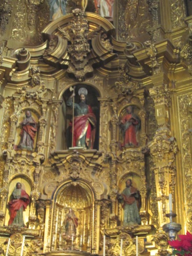 Detalle del Retablo. Iglesia de San Matías. Foto: Francisco López