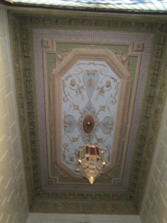 Cubierta de la entrada. Palacio de los Duques de Gor. Foto: Francisco López