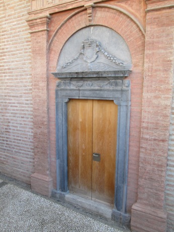 Portada de la capilla. Palacio del Almirante. Realejo. Foto: Francisco López